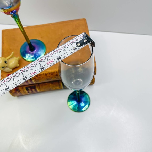Artland Rainbow Iridecent Champagne Flutes - Picture 3 of 4